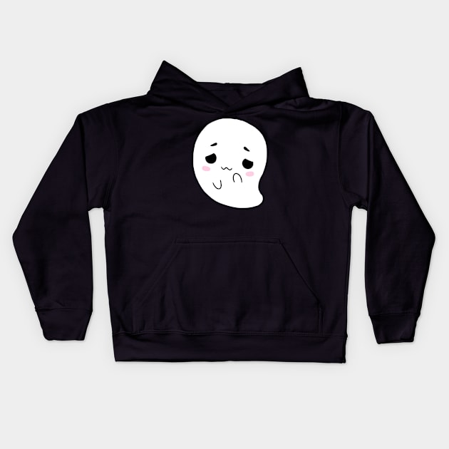 Kawaii Ghost Kids Hoodie by scrims